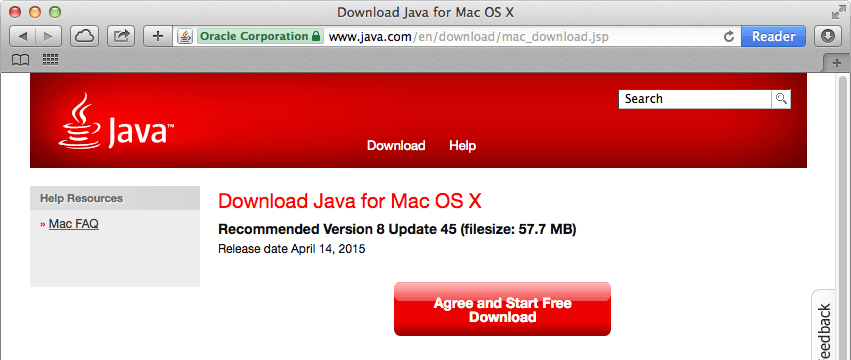 Java 7.0 Download For Mac